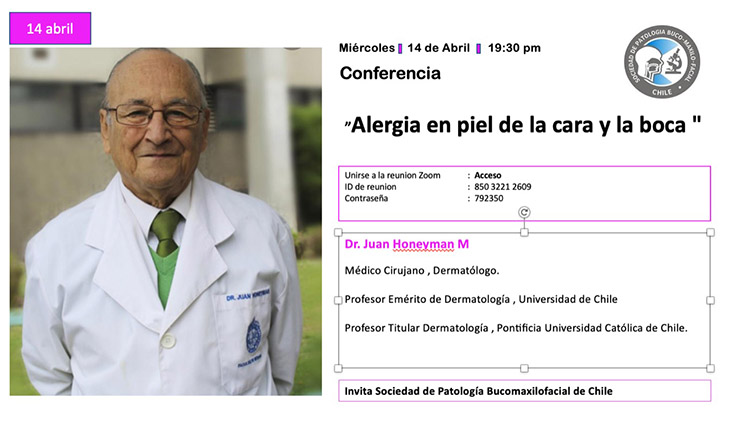 Alergia en piel de la cara y la boca