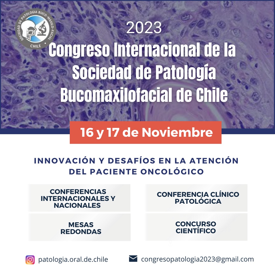 Congreso Internacional de la Sociedad de Patología Bucomáxilofacial de Chile 2023